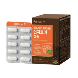 Panax Brain Health Cognitive Core Capsules 60 Capsules 3 Boxes Hwangchil Tree Leaf Stem Extract / 두뇌 건강 인지코어 캡슐 60캡슐 3박스 황칠나무잎 줄기추출물