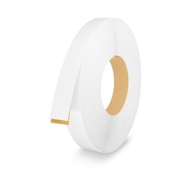 White PVC 1 inch x 50 ft Edge Banding Peel and Stick Strong Adhesive Edging Trim Flexible and Durable Veneer for Wood Cabinate Laminate Shelf Restoration