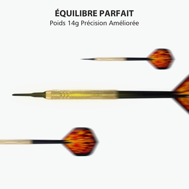 Cheerhom 12 pieces darts with plastic tip, soft darts set,