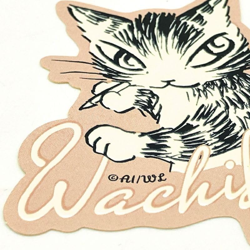 Deyan Cat Glow in the Dark Sticker Graffiti