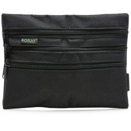 Korjo Belt Bag, 3 Zippered Compartments, for Travelling