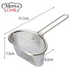 Shimomura Kihan 35690 Boiling Strainer, Can Separate 2 Types of