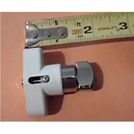 ABA HV Thumb Turn Lock Kit, Push Pin, Hurricane Shutter Hardware Part, White