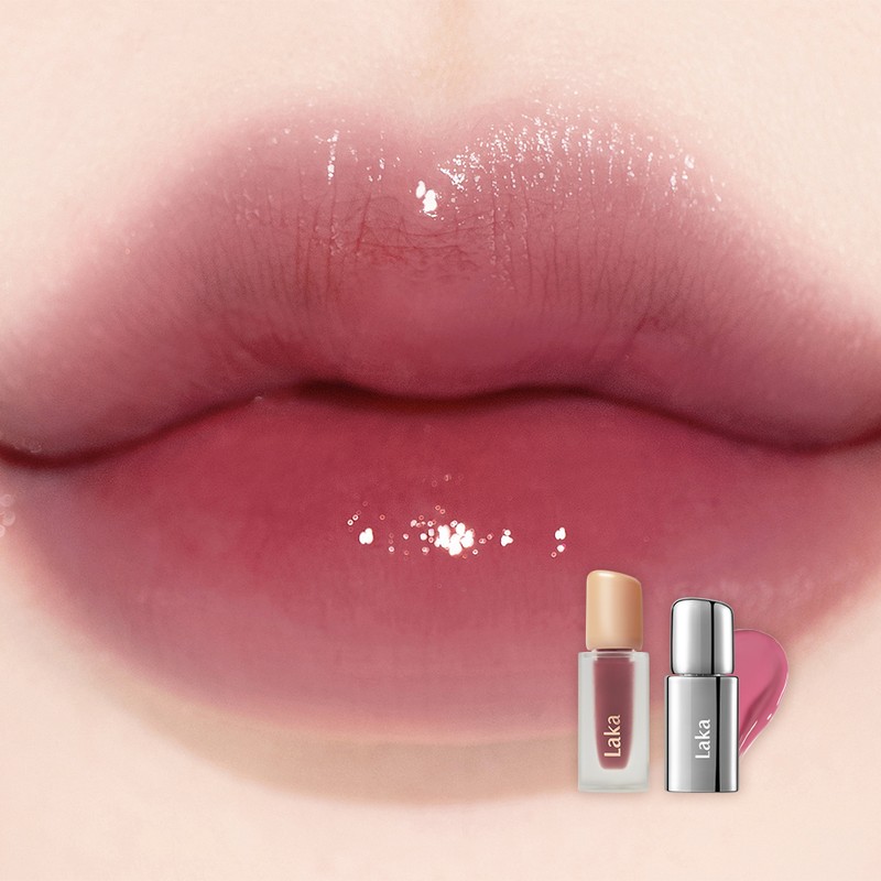 laka Fruity Glam Tint 4.5ml - [SET] 115 Envy (+Mini