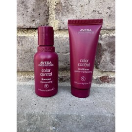 AVEDA Color Control Shampoo 1.7oz/50ml & Conditioner 1.4oz/40ml Travel Size NEW