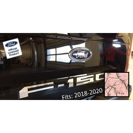 Decal Mods Tailgate Insert Decals Letters Inlays Indent Stickers (Thin) for Ford F150 (2018-2020) (APC Pink Realtree) - APC