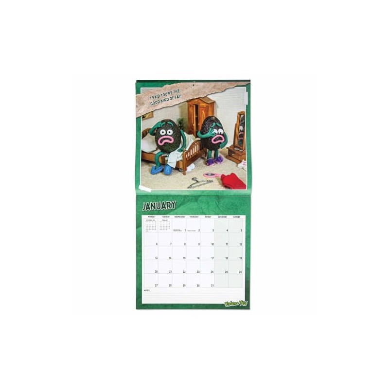 Violent Veg 2025 Square Wall Calendar