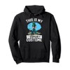 Helloween Alien This Is My Human Costume Funny Pullover Hoodie