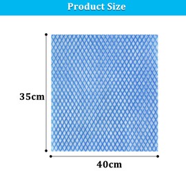 sukevitor 50Pcs All Purpose Cloths, Reusable Cleaning Cloths, Disposable Cloths 35 * 40cm to Clean Surfaces for Kitchen All Purpose Cleaning Cloth