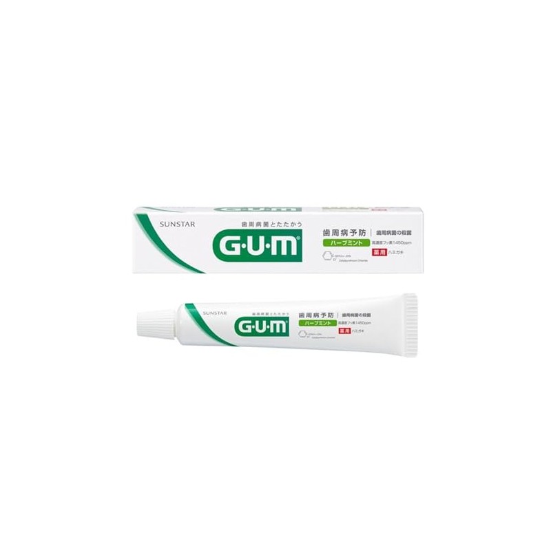 Gum Dental Paste, 1.2 oz (35 g) x 2 Sets