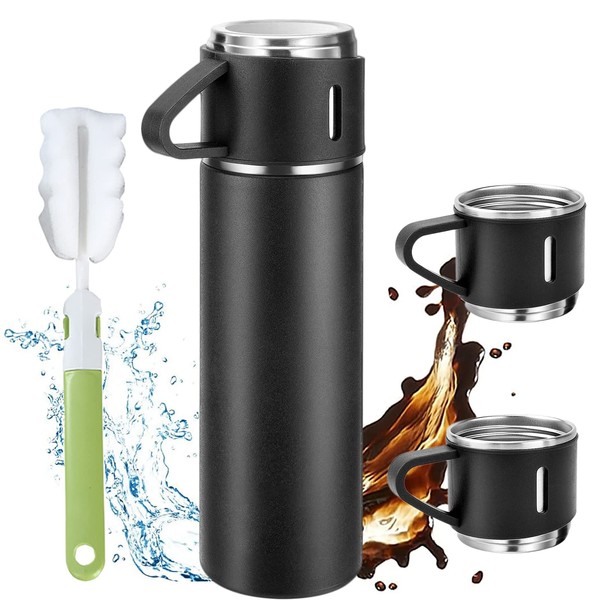 GARCIAS Termo para Agua y Café de Acero Inoxidable, botella