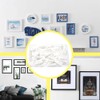 Hocansen 30 PCS Invisible Nail Wall Hooks Plastic Hardwall Hanger