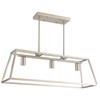 RecPro RV 12V Kitchen Island Pendant Brushed Nickel