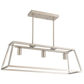 RecPro RV 12V Kitchen Island Pendant Brushed Nickel