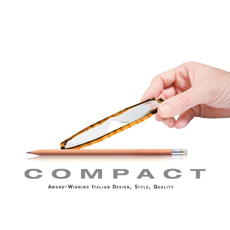 Nannini Compact One Optics 1.5 Tortoise Temples Reading Glass