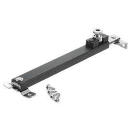 uxcell 1Pcs 13 Inches Window Hinges, Stainless Steel Casement Window Stays, Adjustable Friction Stay Hinges Window Brace with Screws, Black