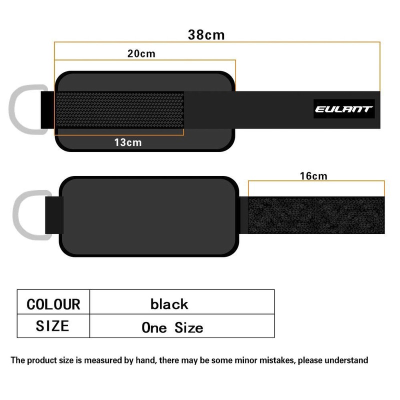 EULANT Premium Padded Ankle Straps for Cable Pull for Leg