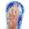 Soapy Soles Foot Scrubber and Massager, Suctions to the Floor