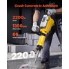VEVOR Demolition Jack Hammer, 2200W 1350 BPM Jack Hammer Concrete