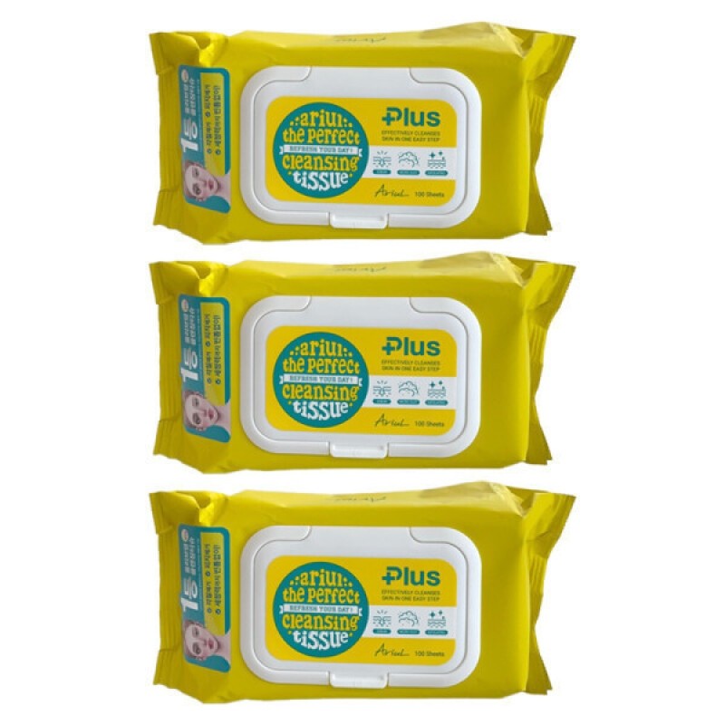Ariul The Perfect Cleansing Tissue Plus 100 Sheets x 3