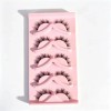 Set 5 Pares De Pestañas Postizas Naturales Reutilizables 5pc4zhu