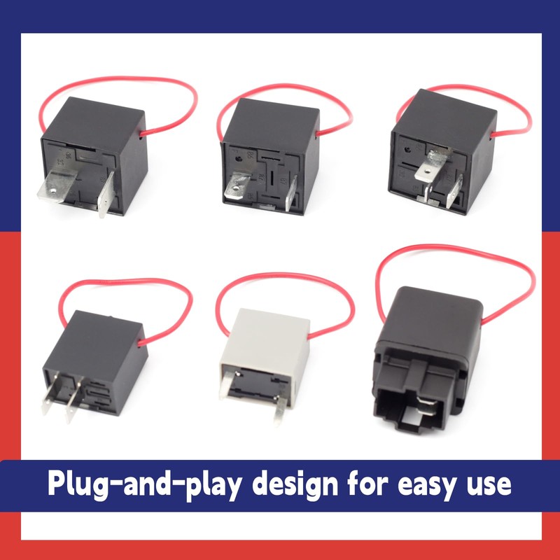 Dusledel 9038A Fuel Pump Relay Bypass Master Switch Kit with