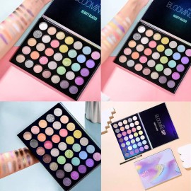 Myuango Paleta De Maquillaje De Ojos Con Purpurina Mate Y Brillante,