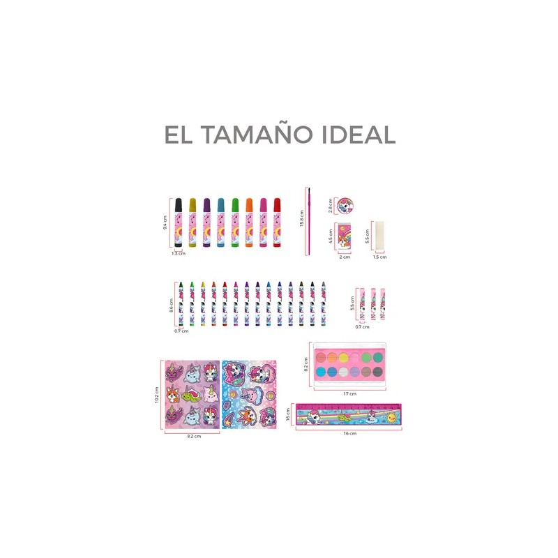 Unicorns Magic Set De Arte Completo Para Nias - 52