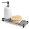 Natureva Home - Stone Sink Caddy | Fast Drying Diatomite