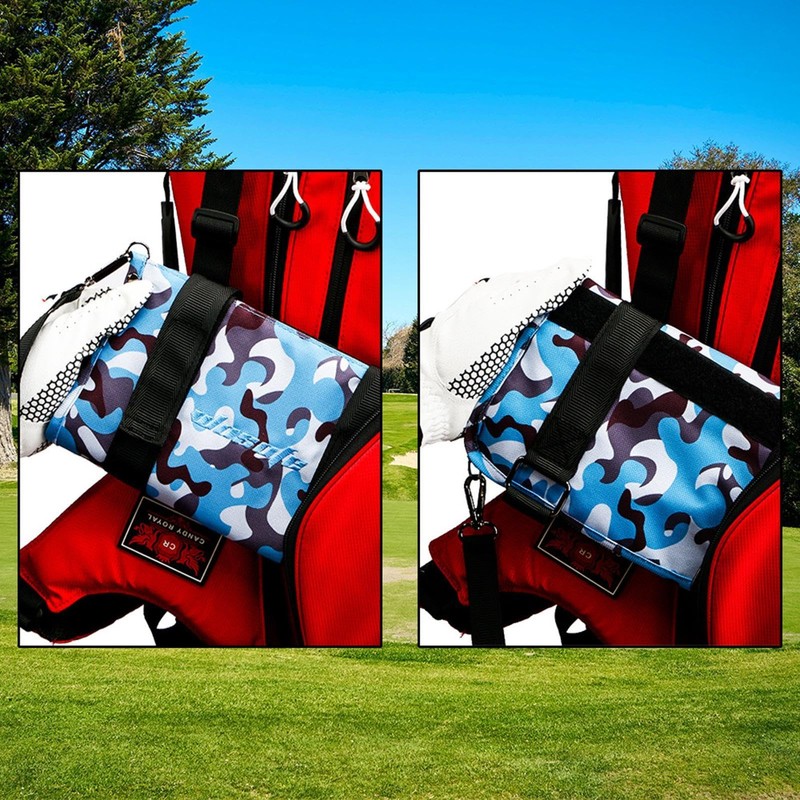 Golf Accessory Bag Pouch - Zippered Valuables Bag - Zippered