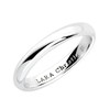 Lara Christie cr3872-w Eternal Beauty Silver Ring White Label, Metal,