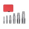 6-Piece NPT Pipe Tap Set, 1", 3/4", 1/2", 3/8", 1/4",