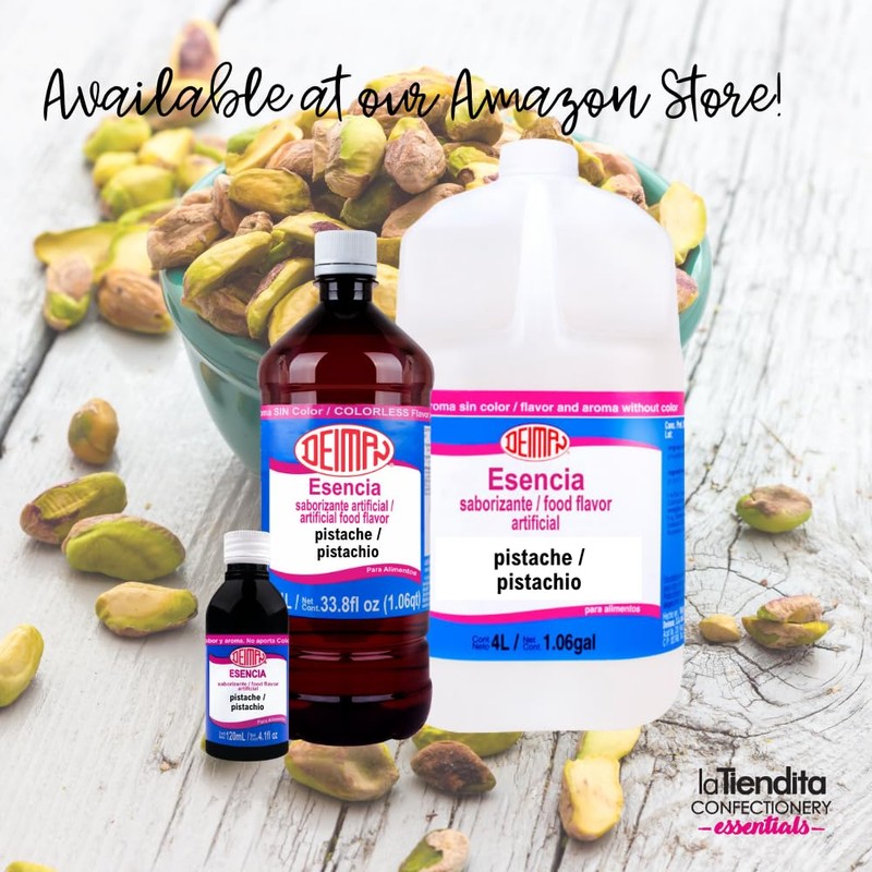 Deiman Artificial Food Flavoring Pistachio E (4 fl.oz.)