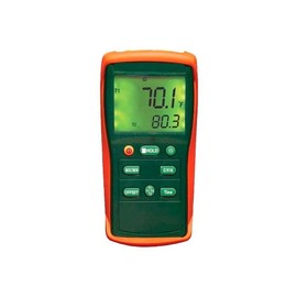 Termometro Profesional Manual, EasyViewTherm, MXEWT-001, RangoK 50 a 1300C, PresiónBásica 0.3 rdg, Entrada Simple                                     