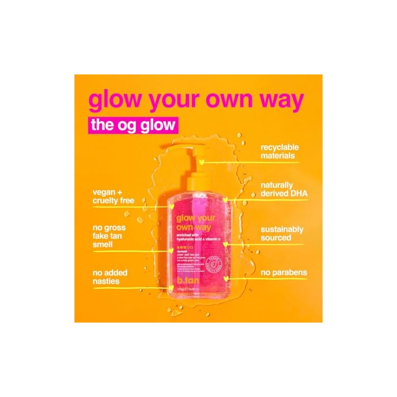 b.tan glow your own way bundle