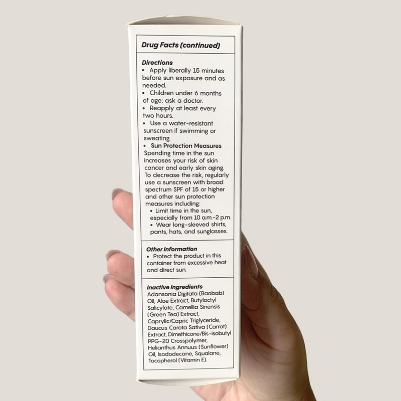 Jess Beauty Let it Sun 50+ Sunscreen, Green Tea &