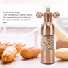 Pepper Mill Professional Refillable Ceramic Rotor Coarseness Adjustable Manual Pepper