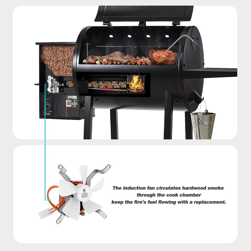 Stanbroil Replacement Induction Fan Kit for all Pit Boss/Traeger Wood