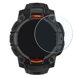 MOTONG Compatible with Garmin Instinct 3 45mm Screen Protector - Tempered Glass Screen Protectors Compatible with Garmin Instinct 3 45mm 9 H Hardness,Made From Real Glass