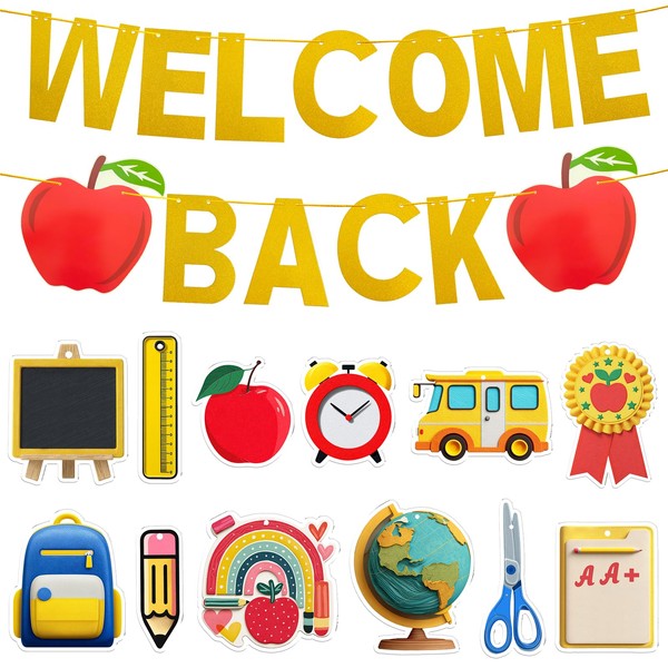 Welcome Back to School Hanging Ornaments, First Day of School