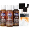 Americana Gel Stain Wood Stain Paint 3-Pack, Wood Tint Colors