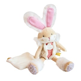 Doudou et Compagnie Zucker DC3486 Rabbit Pink Pants with Blanket Pink