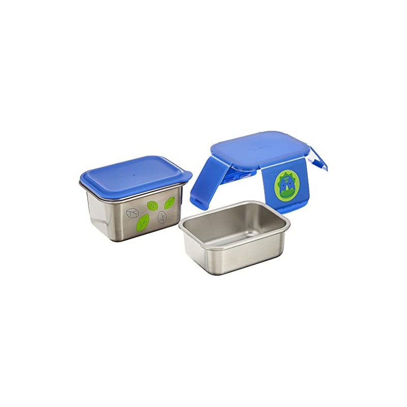 Skip Hop Zoo Stainless Steel Lunch Kit - Dino