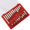 Fafeicy 22 Piece Test Display Contact 0.01mm Stainless Steel Dial