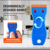 Happybuy Plastic Razor Blade Scraper,2PCS Scraper Tool, 120PCS Plastic Blades,