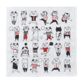 nekonoba (nekonoba) Dish White 30 cm X 30 cm