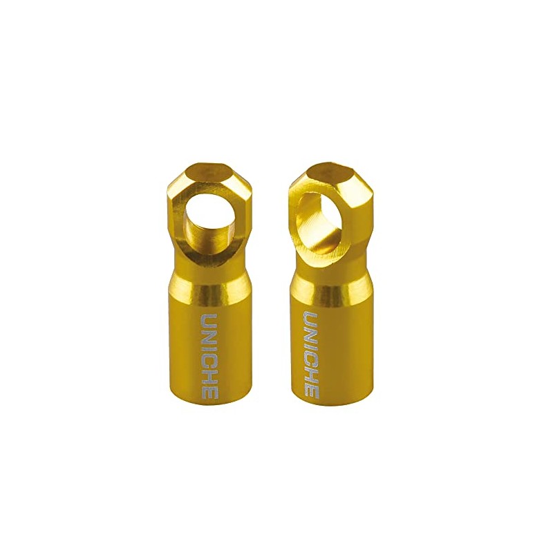 UNICHE Bike Presta Valve Cap with Valve Core Removing Function