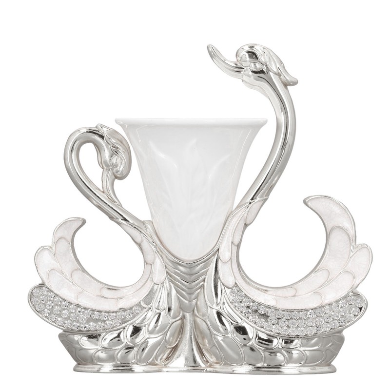 Swan Shape Dinnerware Set Light Luxury Exquisite Elegant Swan Shape