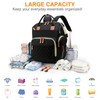 Awanhe Baby Diaper Bag Backpack with Changing Station, Waterproof Baby