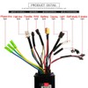 DcnrInsr 24V 36V 48V 500W 750W 9 Tubes Brushless 26A